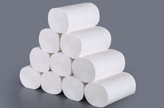 16 ruller/pose toiletrullepapir 4 lag hjemmebadetoiletrullepapir primært træmasse toiletpapirpapirrulle hurtig zxh