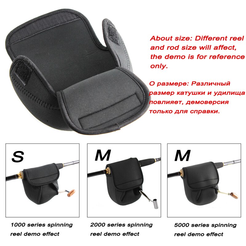 Torba wędkarska spinning torba z kołowrotkiem wędkarskim S/M/L Olta neoprenowy kołowrotek pokrowiec ochronny Pesca sprzęt wędkarski PJ127