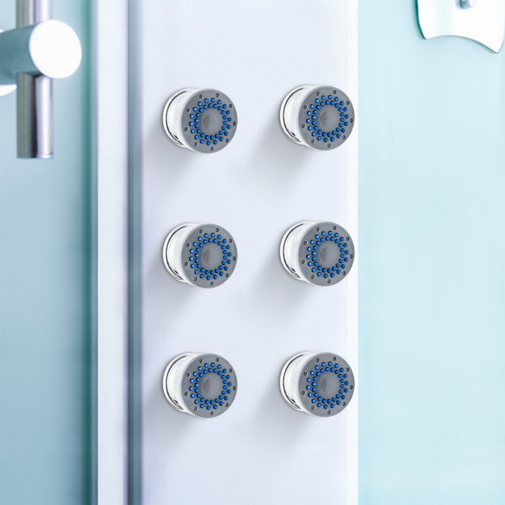 3 stk -6 stk/sæt abs bruser vandstråler brusekabine akupunktur massage dyser til bruser panel brusebad kabinet