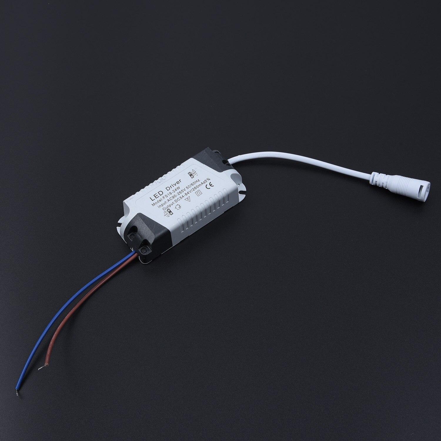 Led drivrutin  ac 110v 220v till  dc 12v 24v belysning transformator led panel lampa strömförsörjningsenhet adapter 3w 4-7w 8-12w 13-18w 18-24w