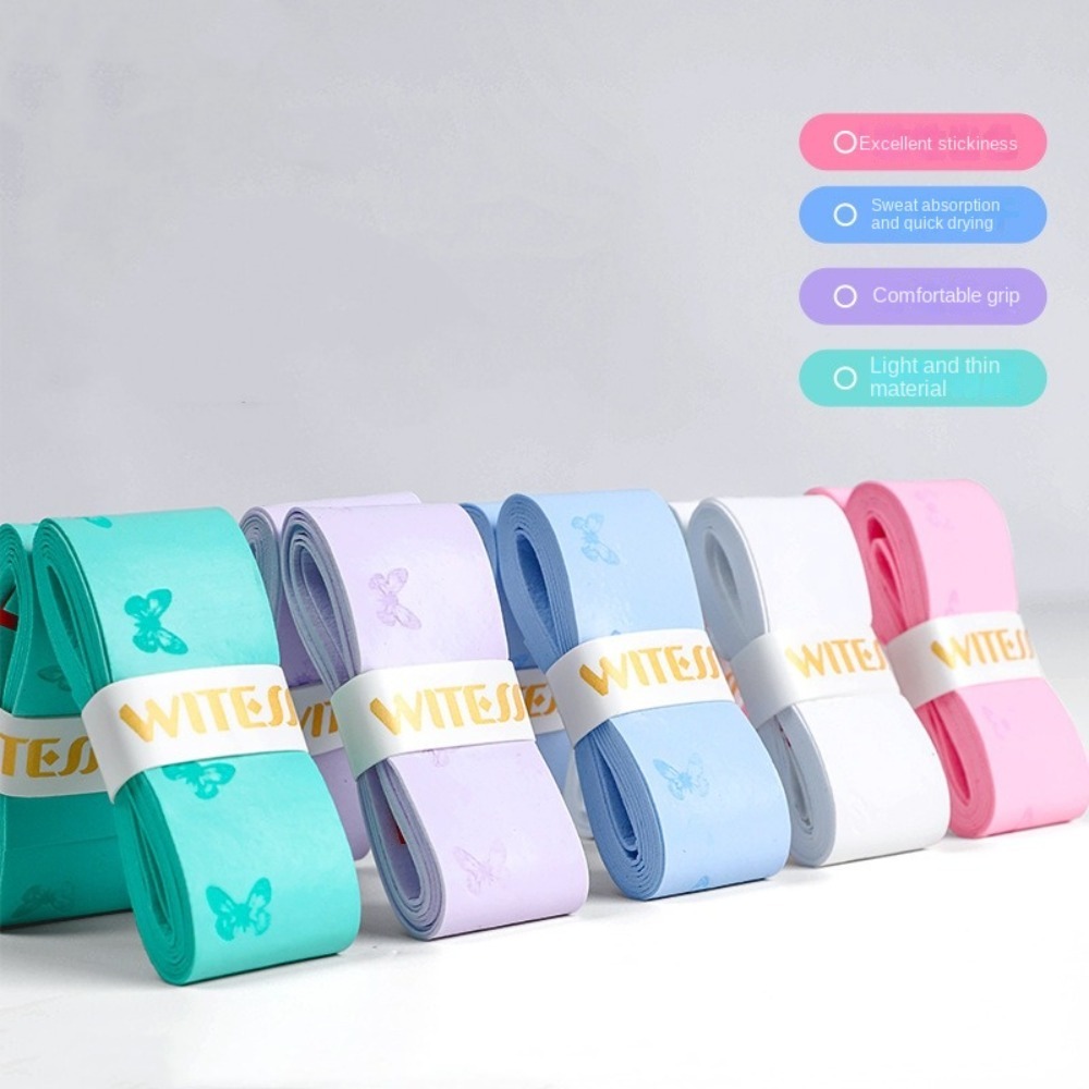 Surgrip pour raquette de badminton de 1.1m, 3 pièces, éblla sueur, bande coordonnante, éblles chocs et résiste à l'usure