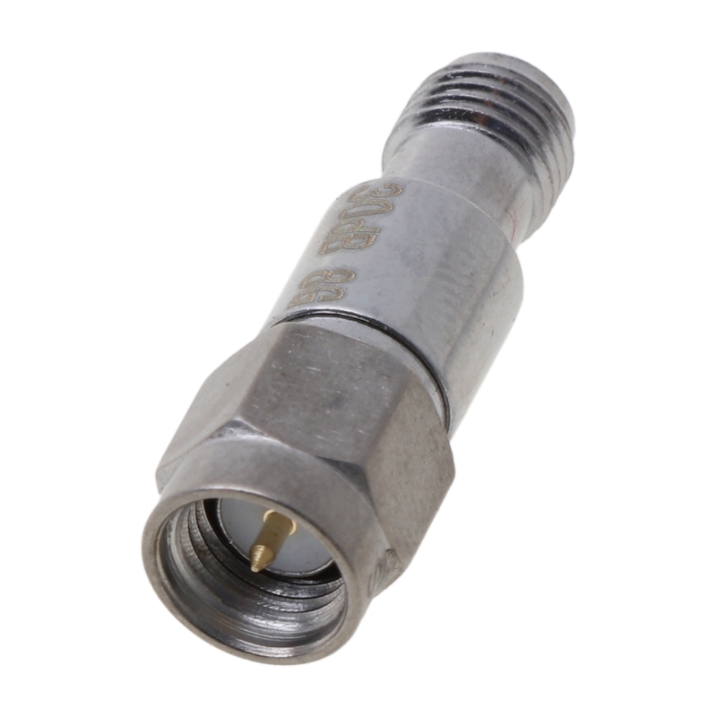 2W SMA Coaxial Fixed Attenuators Frequency 6GHz 8GHz SMA Fixed Connectors: Dark Grey