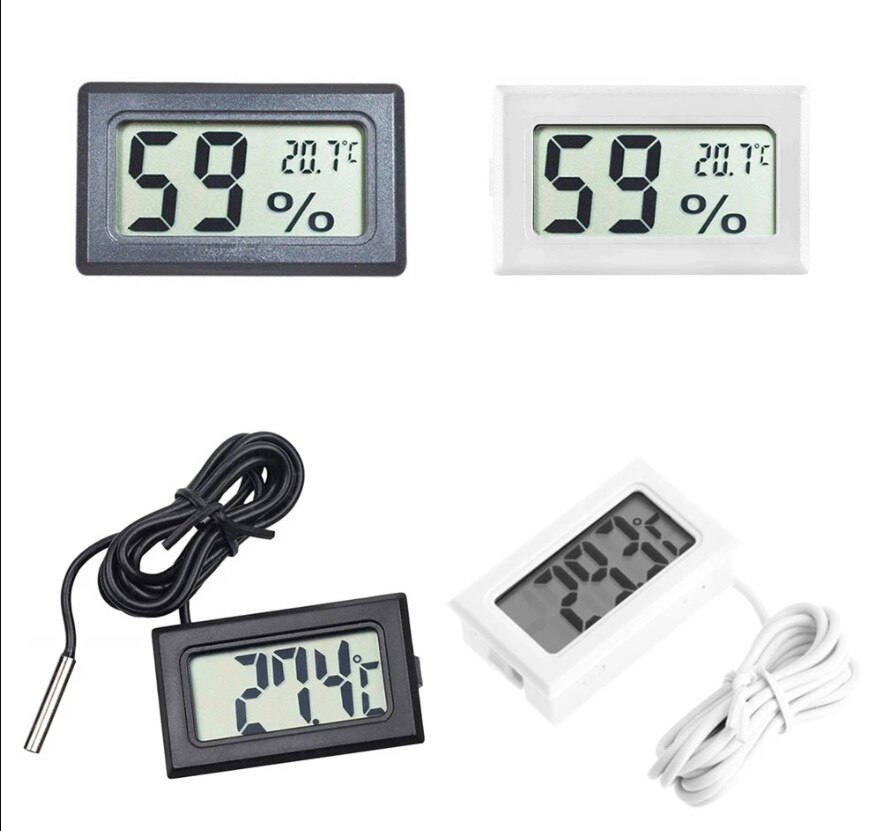 Mini Digital Lcd Indoor Convenient Temperature Sensor Humidity Meter Thermometer Hygrometer Gauge Tester Temp Sensor