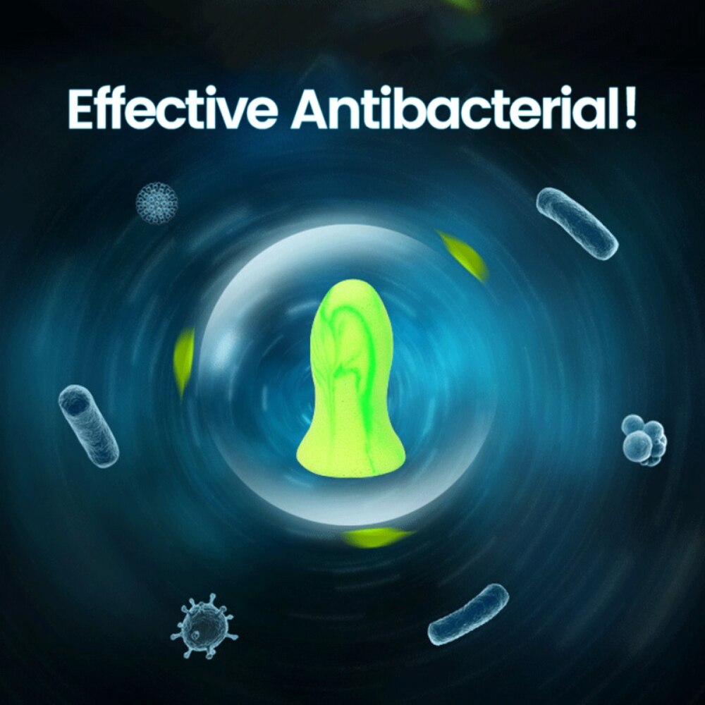 4Pcs/Box Sleep Earplugs Noise Prevention Noise Reduction Sleeping aid Travel Soft Foam Ear Plugs Sound Insulation Anti-Noise