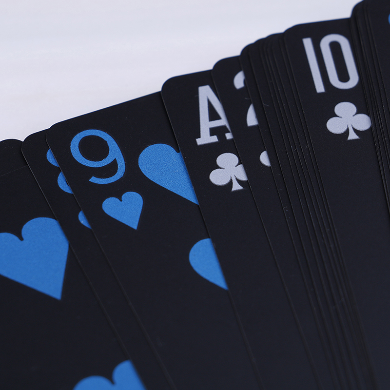 Waterdichte PVC Plastic Speelkaarten Set Trend 54 stuks Deck Poker Klassieke Goocheltrucs Tool Magic Box-verpakt