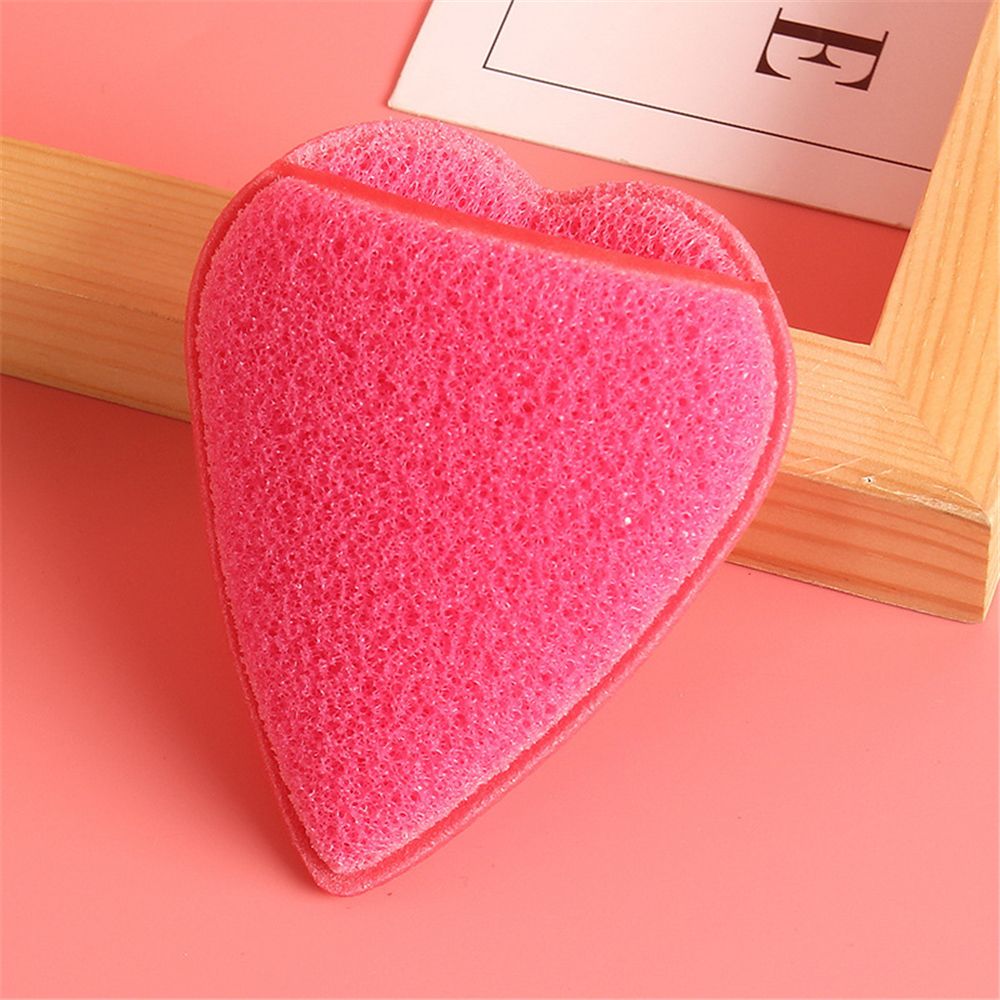13*10cm Reusable Microfiber Face Care Towel Facial Cloth Makeup Remover Cleansing Gloves Tool Beauty Cosmetic Puff Makeup Tool: rose red	2