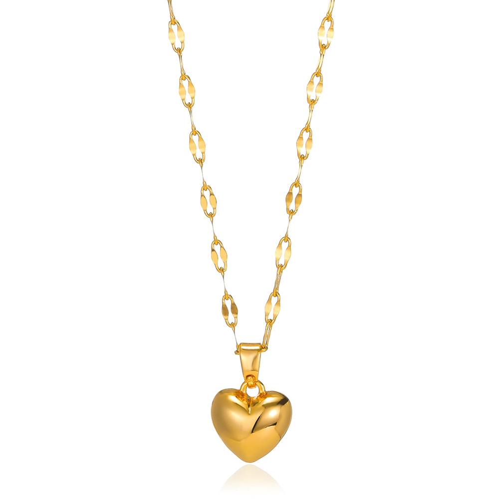 Ovale ketting met opaalsteen voor dames, gemaakt van roestvrij staal met een gouden ovale stenen hanger, ideaal voor een bruiloft.