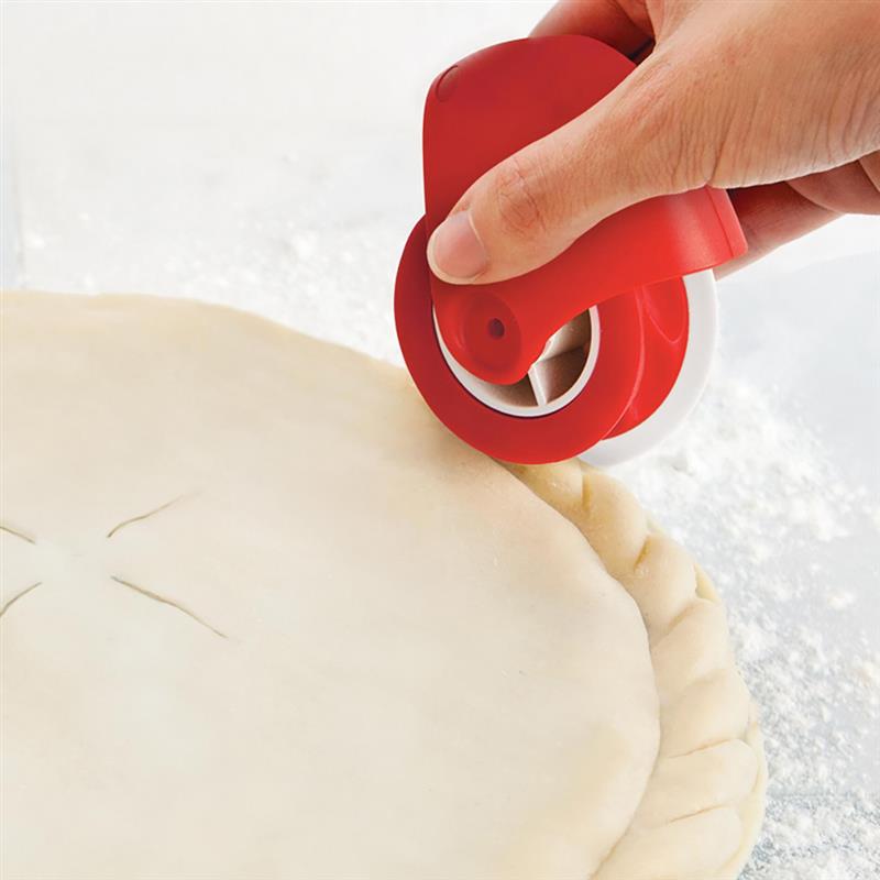 Pastei Decor Cutter Plastic Wiel Roller Voor Pizza Pizza Gebak Rooster Cutter Pastei Korst Bakken Cutter Gereedschap