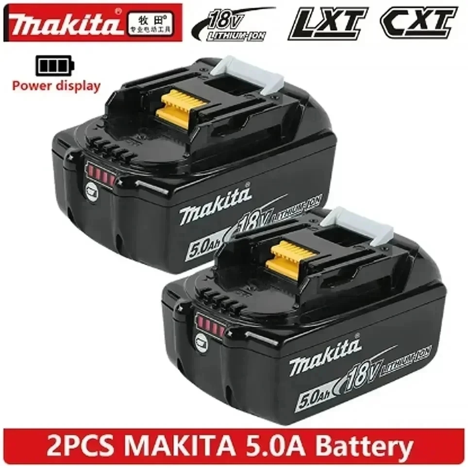 Makita original bateria recarregável de íon de lítio 18v 6000mah 18v 6.0ah bateria de substituição de broca bl1860 bl1830 bl1850 bl1860b: ROXO