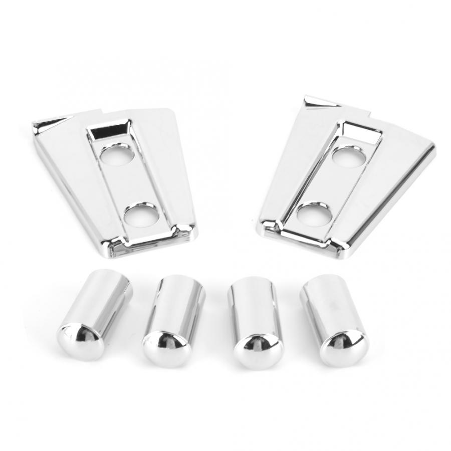 6 stuks autodeur scharnierafdekkingen voor de buitenkant van de jeep wrangler cj tj  jk 2007