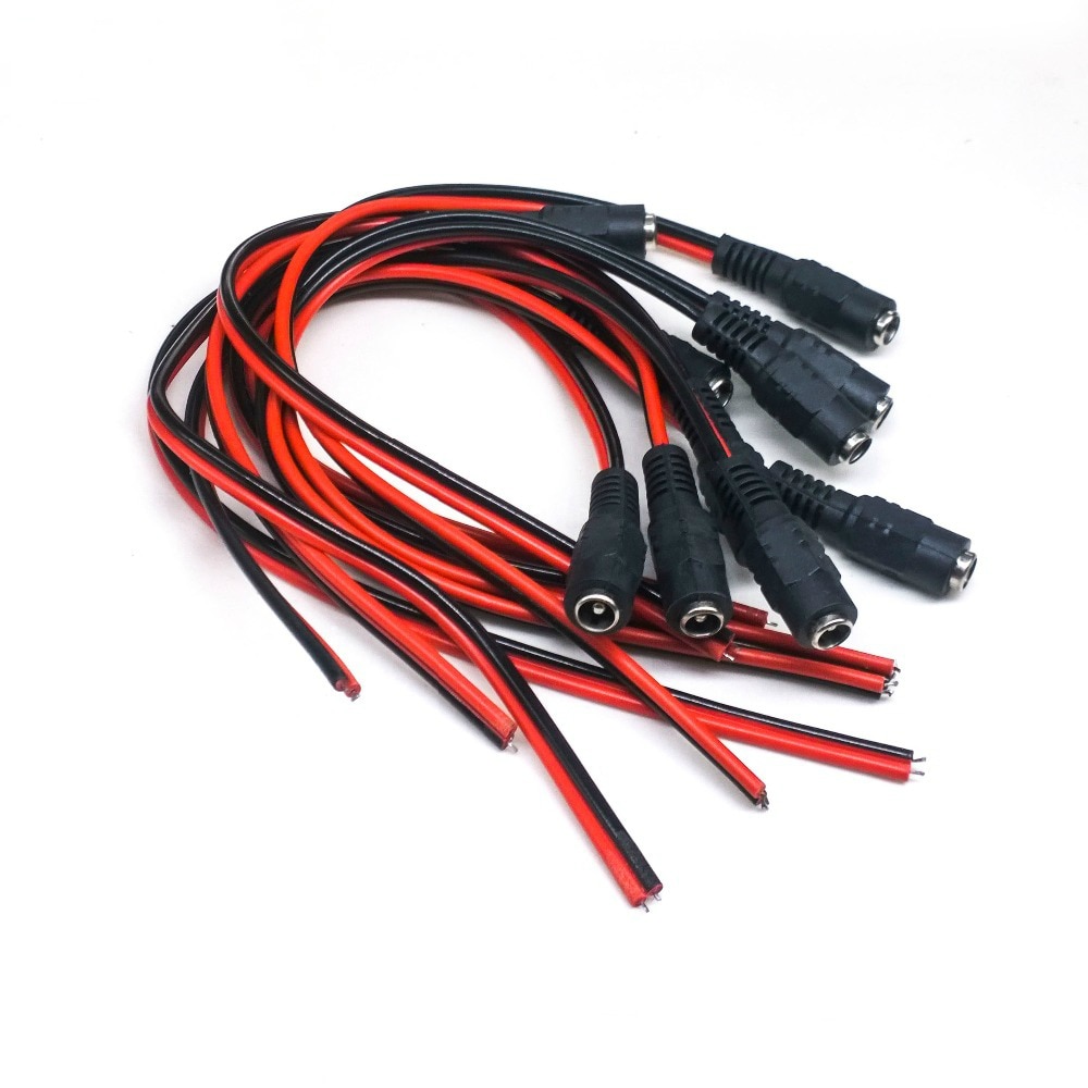 5,5x2,1mm DC Energie weibliche kabel 12V Stecker D – Grandado