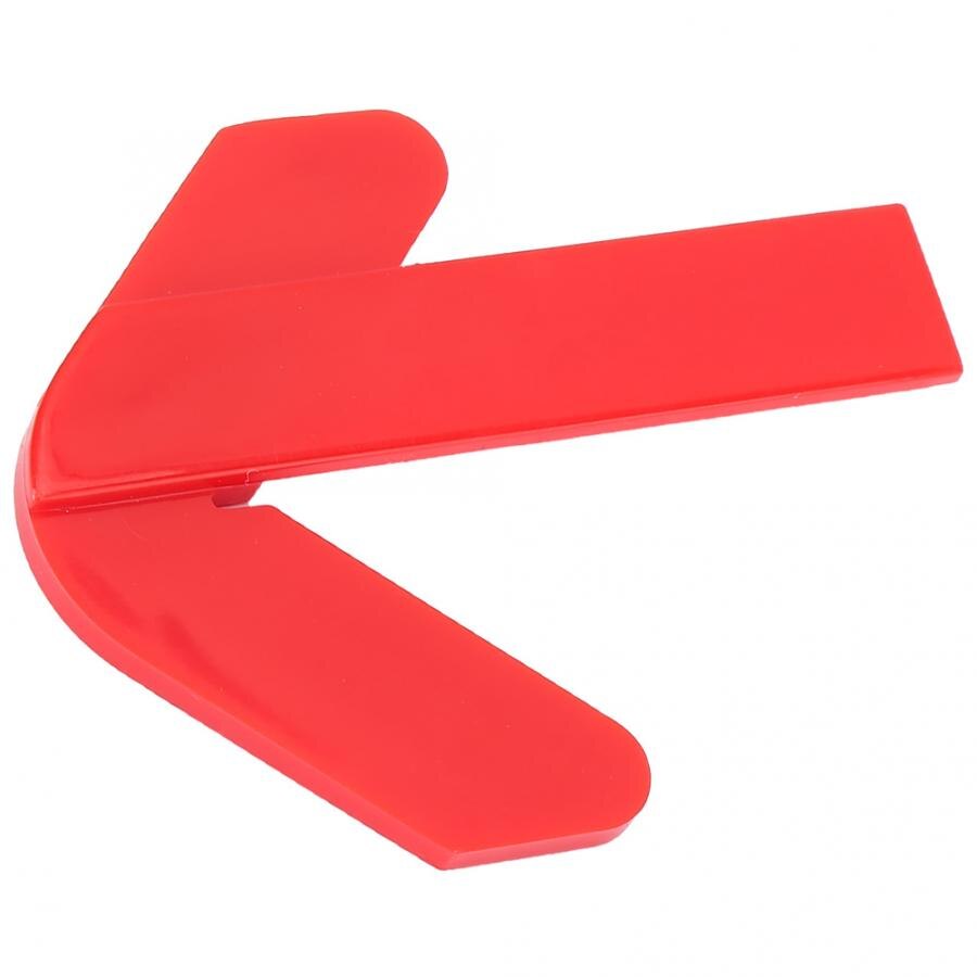 Woodworking Ruler Red ABS Plastic Centre Finder Circular Center Point Finder Center Measuring Tool