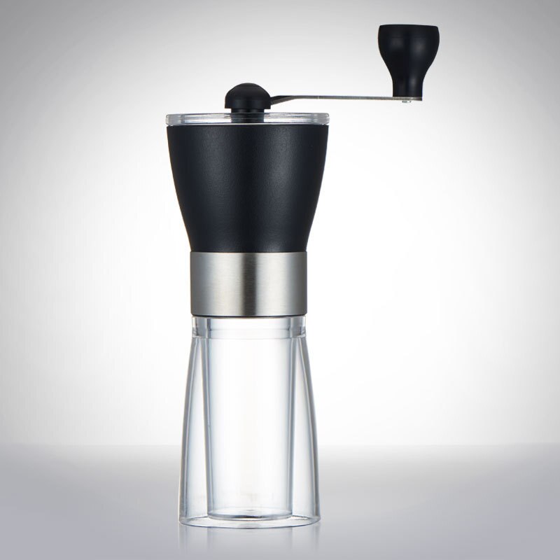 Manual Coffee Grinder Portable Hand Crank Grinder Adjustable Coffee Bean Grinder: coffee grinder