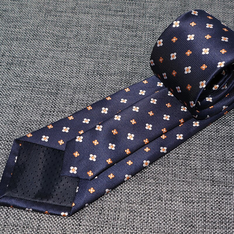 Cravates à fleurs pour hommes, 8CM, gravata corbatas, formelles en soie, Cravate Jacquard pour marié, fête de mariage, Business