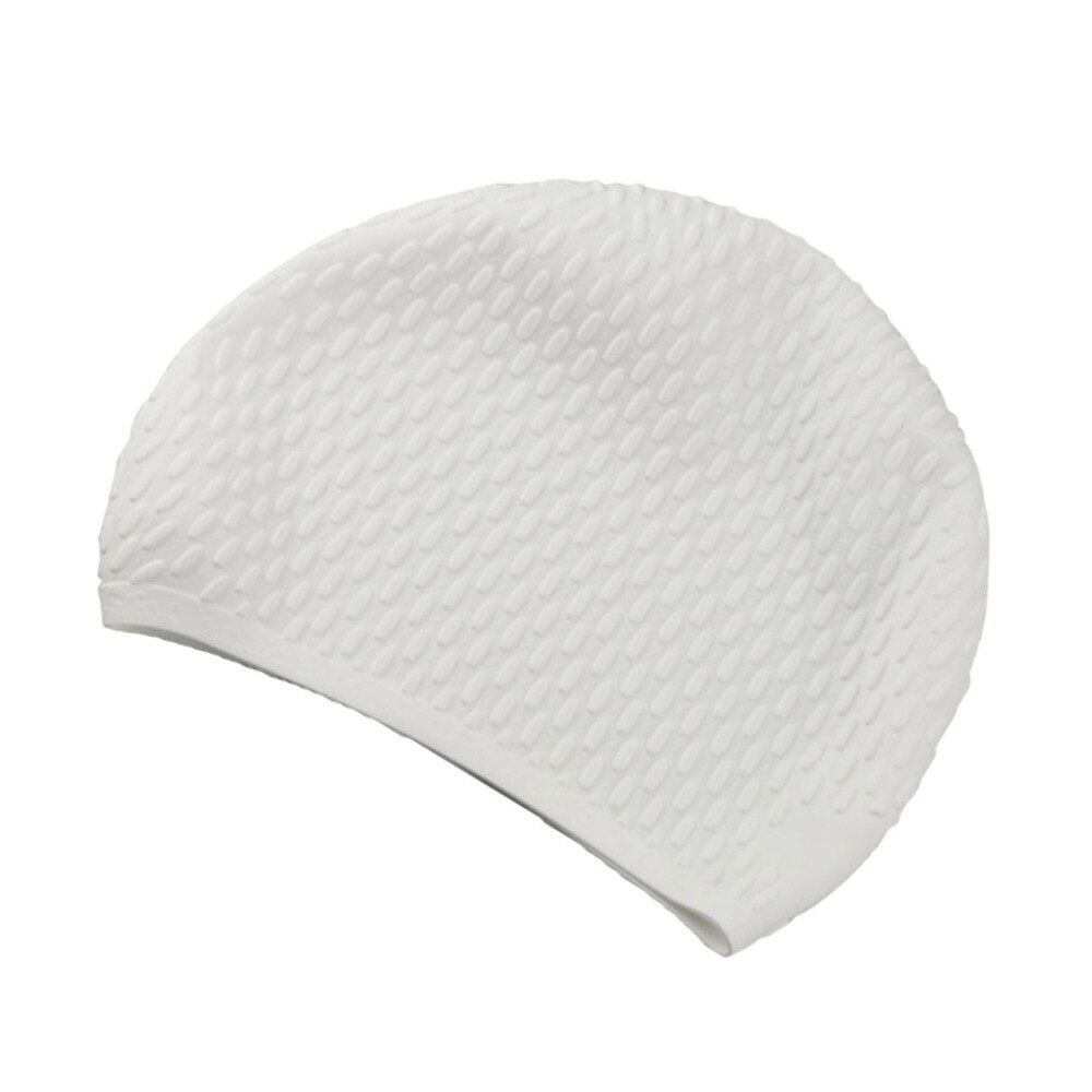 1pc badmutsen praktische lang haar oorbescherming badmutsen zwembadhoed siliconen badmuts voor dames dames