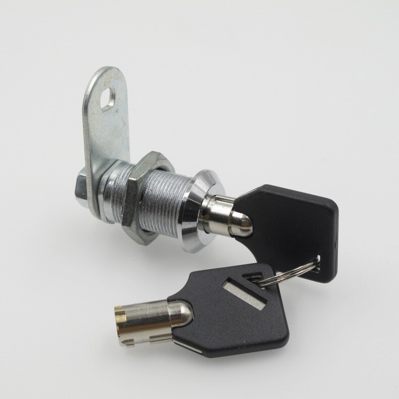 1Set 16/20/25/30Mm Mailbox Sloten Ladekast Lock Toetsen Buisvormige Cam cilinder Sloten Voor Safebox Of Bestanden