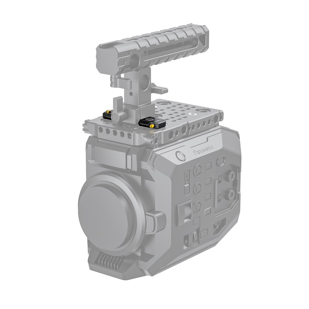 SmallRig Universal Low-profile NATO Rail 70mm Compatible with NATO clamp for quick release 1/4"-20 mounting screws BUN2483
