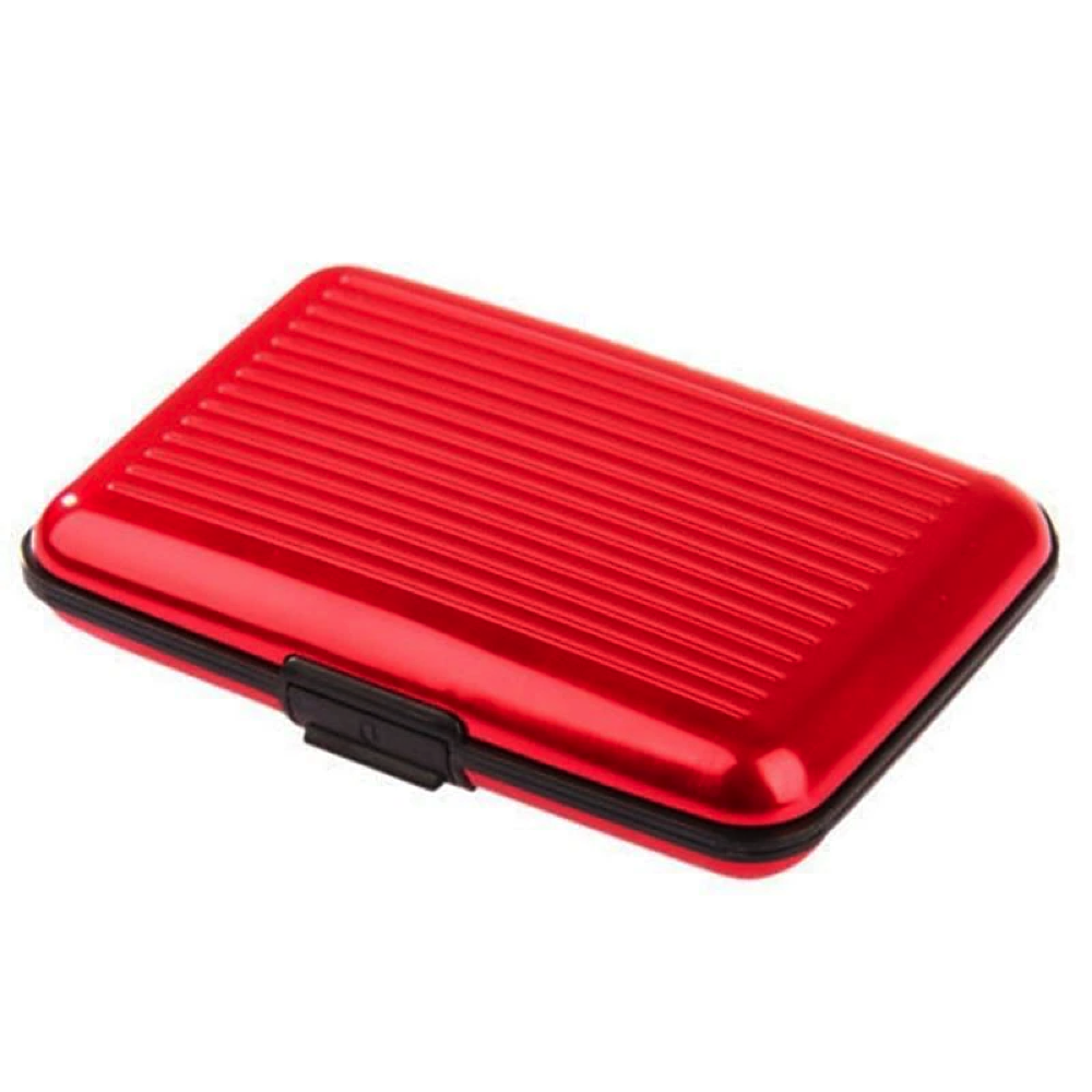 Przenośny portfel na karty kredytowe Metalowy identyfikator Wodoodporny ochraniacz na karty kredytowe dla kobiet i mężczyzn Portfel podróżny