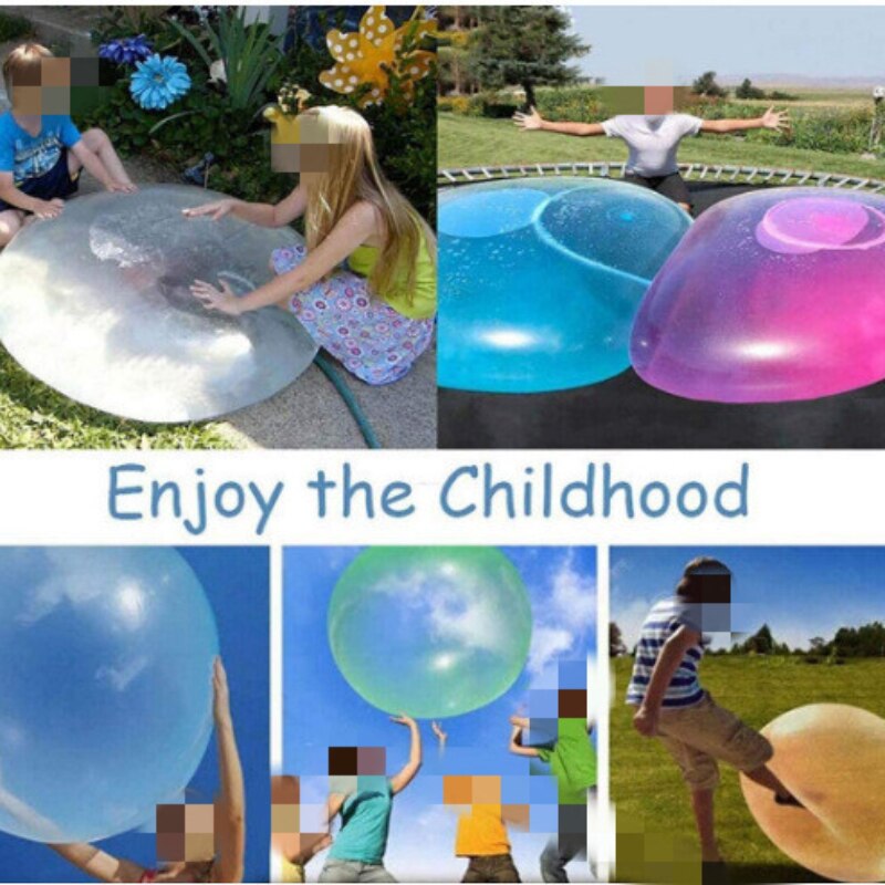 In Stock Durable Bubble Ball Inflatable Fun Ball Amazing Tear-Resistant Super Bubble Ball Inflatable Outdoor Balls