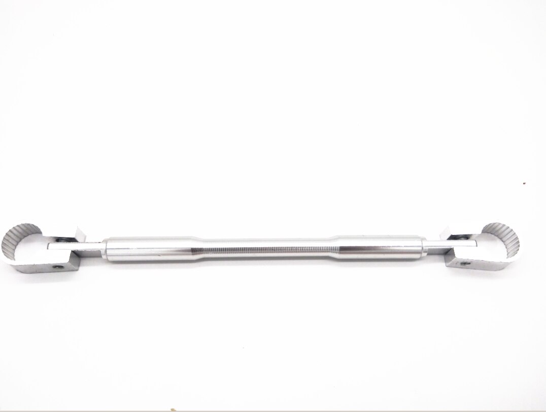 Barra de manillar de motocicleta, barra de refuerzo, barra transversal para HONDA CBF600 SA CBR600F hoRnet 250 cb400 CB599 CB600 HORNET: Silver