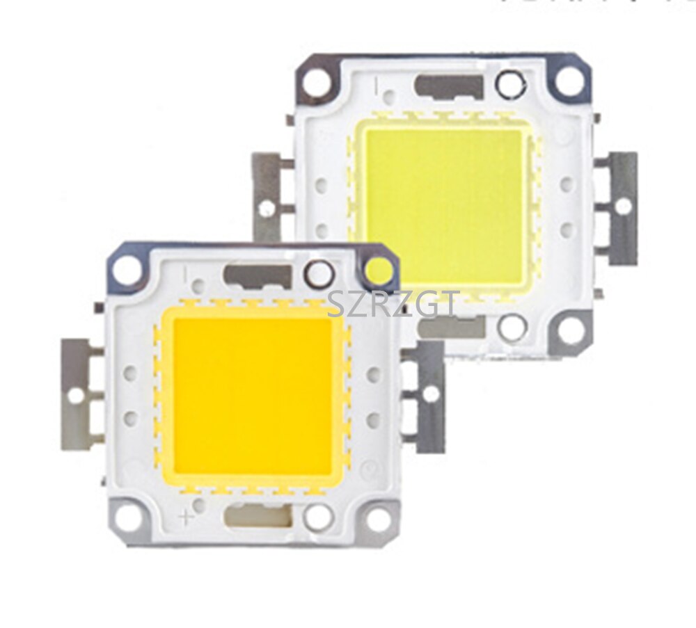 10/20/30/50/70/100W Dc 12V 36V Cob Led Chip lamp Chips Voor Spotlight Schijnwerper Tuin Vierkante Geïntegreerde Licht Led Kralen