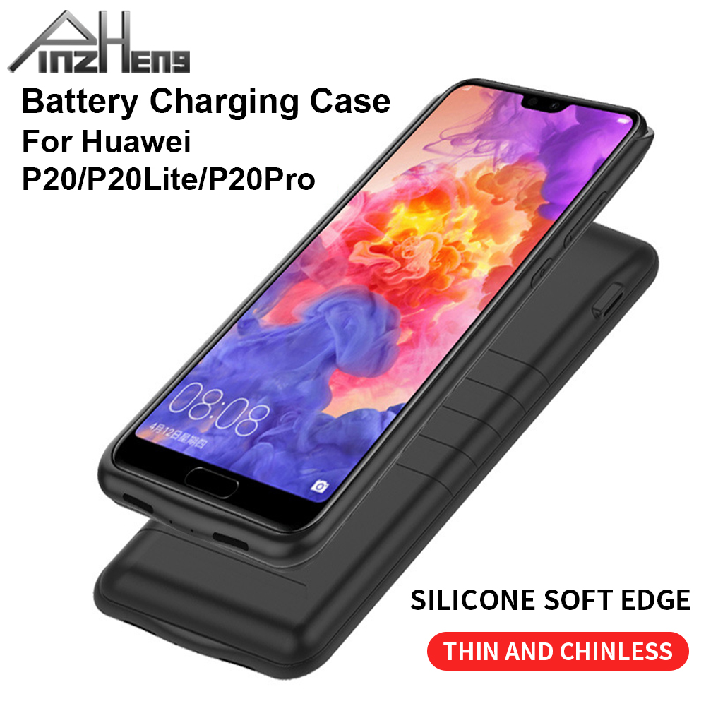 PINZHENG 6800mAh Ladegerät fallen Für Huawei P20 P20 Lite Ladung fallen Für Huawei P20 Profi 8200mAh Energie Bank Ladegerät Fällen