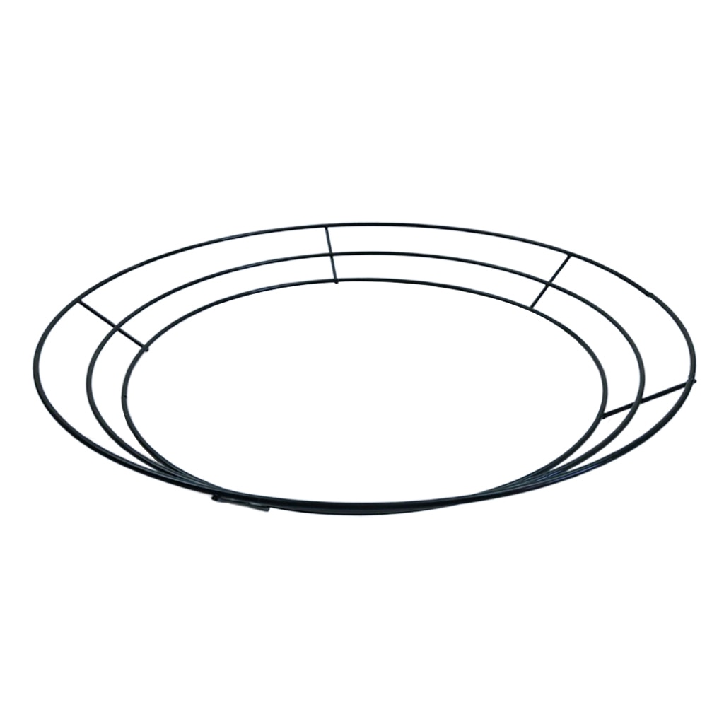 2-Pack rond fil métallique guirlande cadre forme cintre-Succulent Pot métal suspendus planteur plante porte-panier-30 cm/12 inch