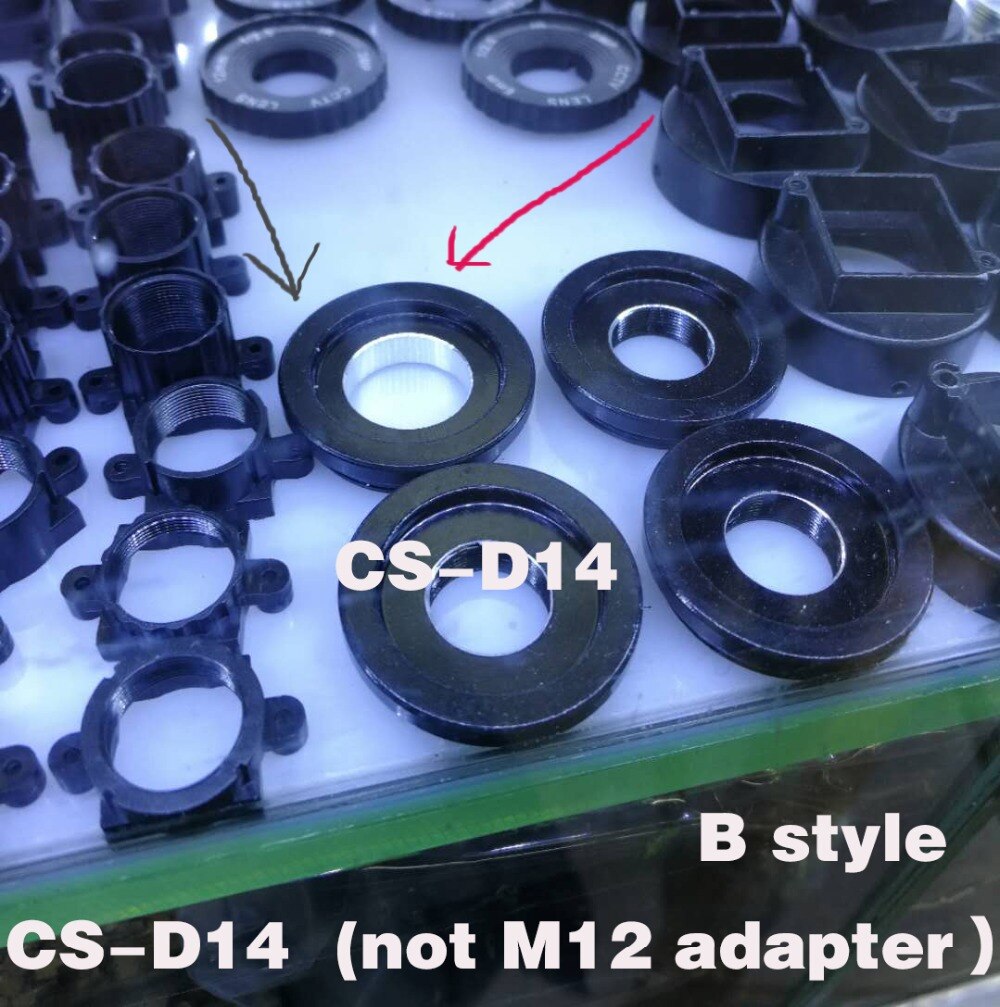 CS to M14 adapter for CCTV camera lens C mount to M14 D14 lens mount adapter M29-D14 mount
