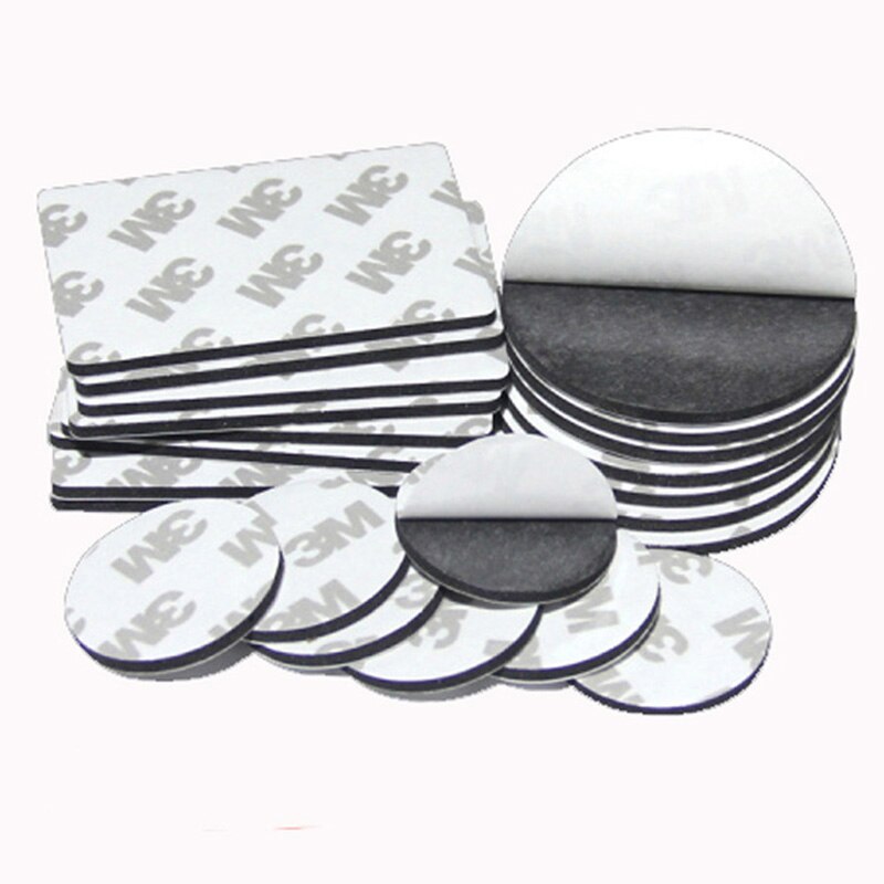 10 Stks/partij Vierkante 3M 9080A Schuim Dubbelzijdige Tape Sterke Lijm Specificatie 30*30 30*40 40*40 50*50 60*60Mm Dikte 1.5Mm