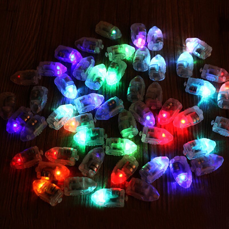 50 stk/mye mini liten ledet ballongblitslampe papirlykt til jul bryllupsfest dekor lys bz