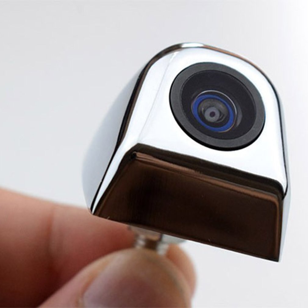 Rear View Camera Reversing Camera 170 Degree Angle Of View Parking Night Vision Camera Metal Waterproof Chrome plating