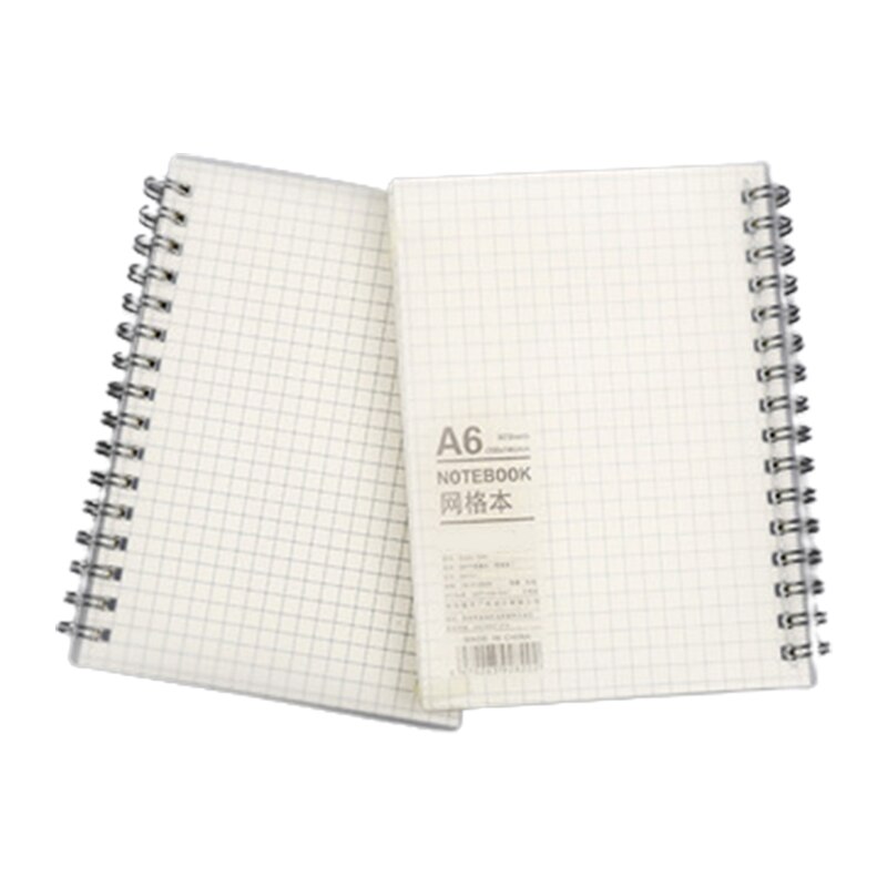 Classic Matte Coil Binding Notebook Grided Notepad Personal Planner Lined Pages Ideal for student Teacher Women Men