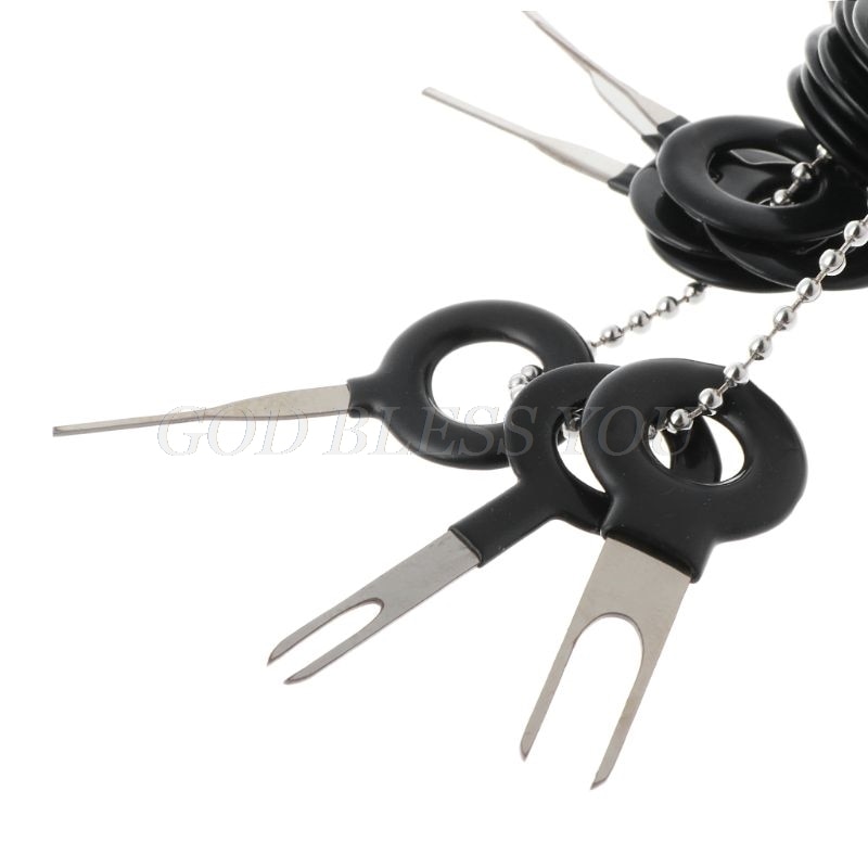 Car Plug Terminal Removal Tool Push Pin Tool Pick Needle Harness Pick Needle Retractor Unlock Key Removal Access Tool