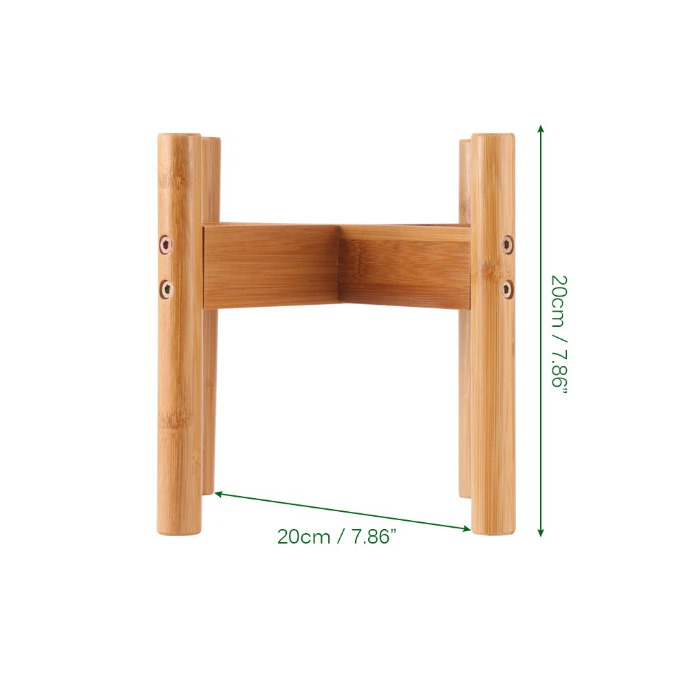 Urtepotteholder enkel plantestand fast urtepotteholder indendørs udendørs potteplanter display urtepotteholder: S