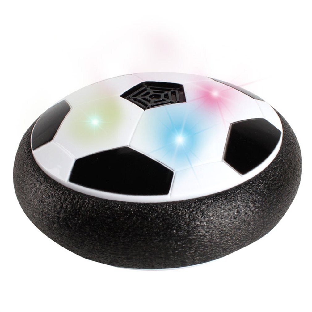 18 Cm 1 Pc Air Power Voetbal Hover Bal Grappige Led Licht Knippert Bal Kleurrijke Disc Indoor Voetbal Speelgoed voor Jongens Wereld Voetbal