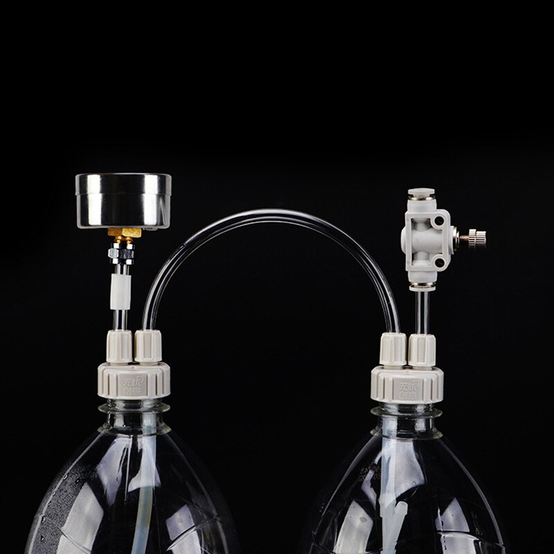 Standardversion af akvariet leverer hjemmelavet kuldioxidgenerator med trykluftregulatorventil diffuser