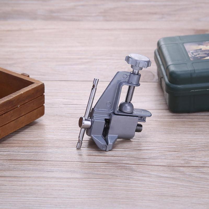 Kotitalous 40mm mini alumiininen pieni puristin pöytäpenkissä ruuvipuristintyökalu  e5 m 1