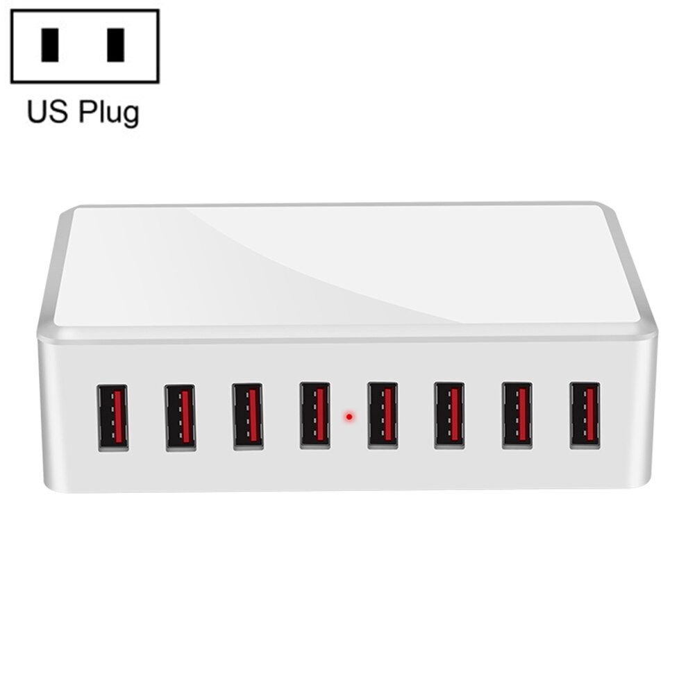 Quick Charge 3.0 Smart Usb Type C Lader Station Led Display Snel Opladen Telefoon Tablet Usb Charger Voor Iphone Samsung adapter
