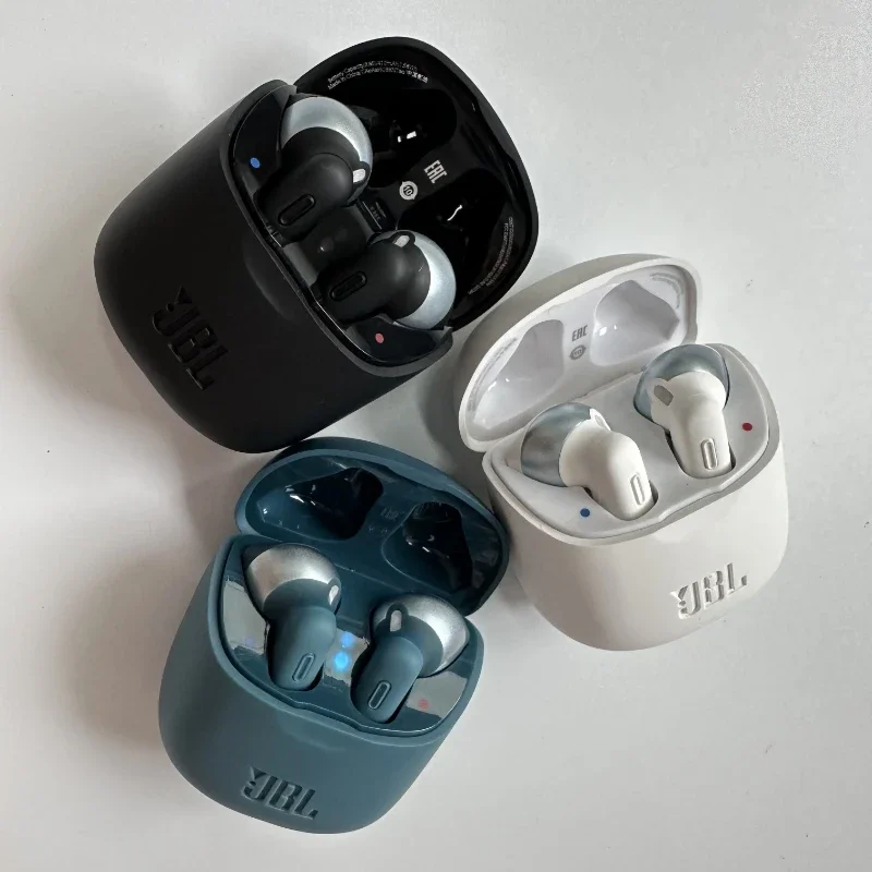 100% Original JBL Tune 220TWS Bluetooth écouteurs sans fil écouteurs avec micro stéréo JBL T220 TWS casque de sport avec couverture gratuite