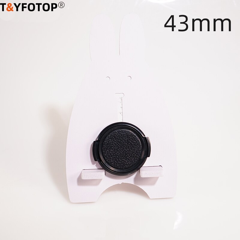 Rozmiar 49mm 52mm 55mm 58mm 62mm 67mm 72mm 77mm 82mm Snap-On obiektyw przednia osłona obiektywu aparatu etui na Sony Alpha obiektyw do lustrzanki cyfrowej Protector: 43mm