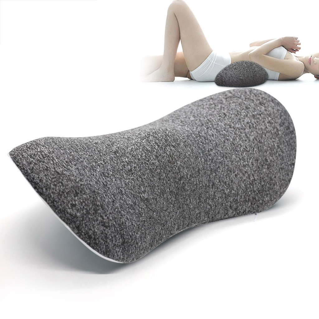 On Selling Durable Stronger Lumbar Support Pillow For Sleeping Soft Memory Foam Lower Back Support Cushion Memory Foam#BL4