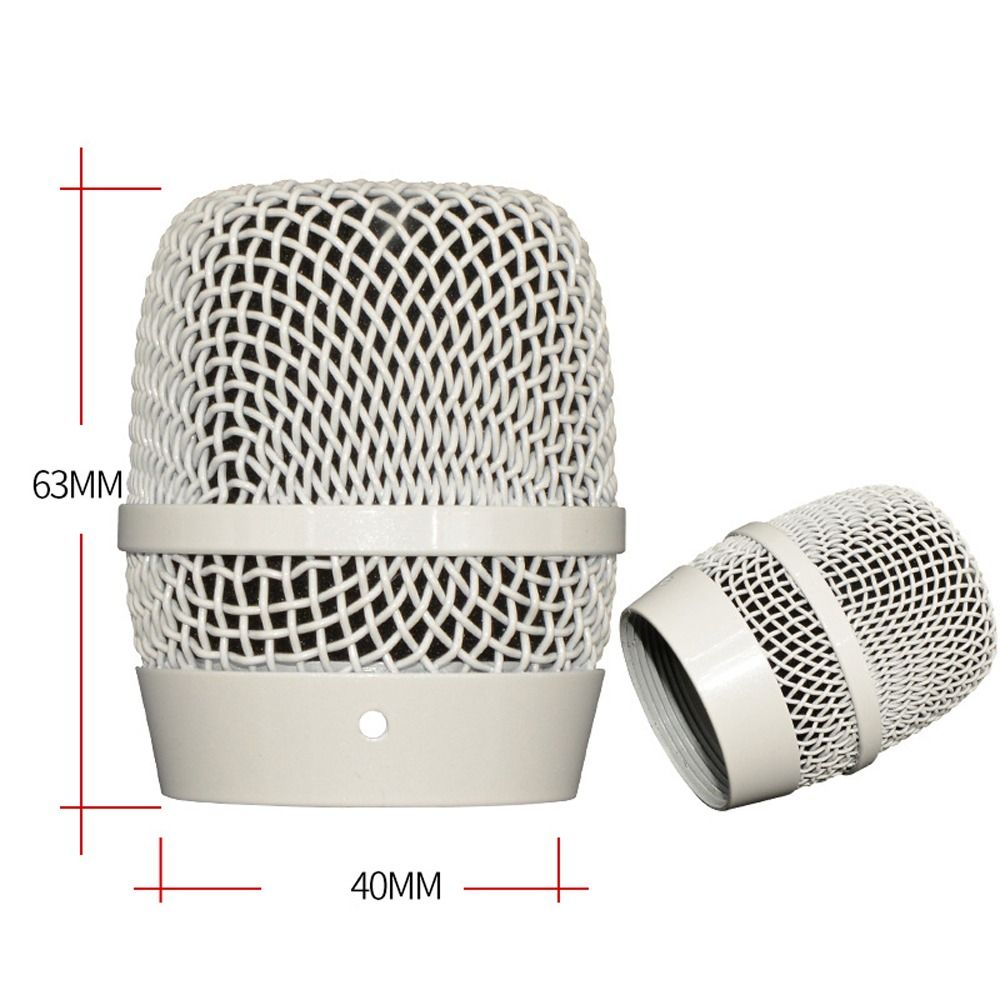 Head Replacement High Density Sponge Accessory Metal Mic Mesh Cover Microphone Mesh Head Microphone Grill Head Replacement Head: PURPLE