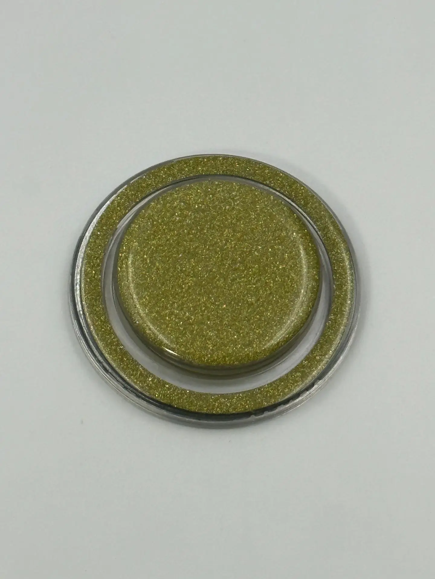 Glitter Magnetic Folding Mobile Phone Grip Holder Socket Pocket Support for Magsafe IPhone Macsafe Ring Finger Expanding Stand: ocean blue