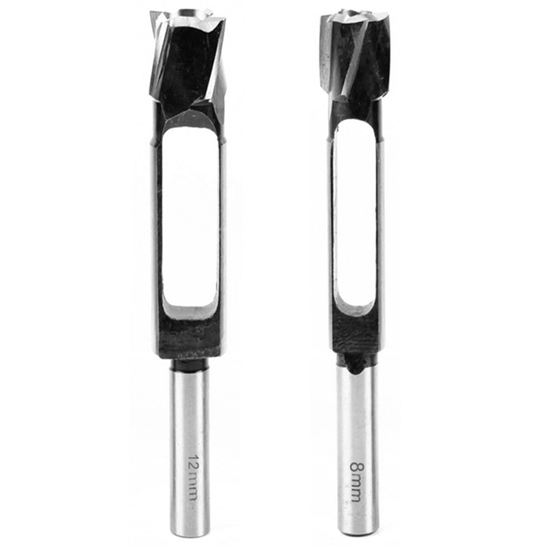 2x Tenon Dowel & Plug Cutter Tenon Maker, Tapered Snug Plug Cutters(12mm&8mm)