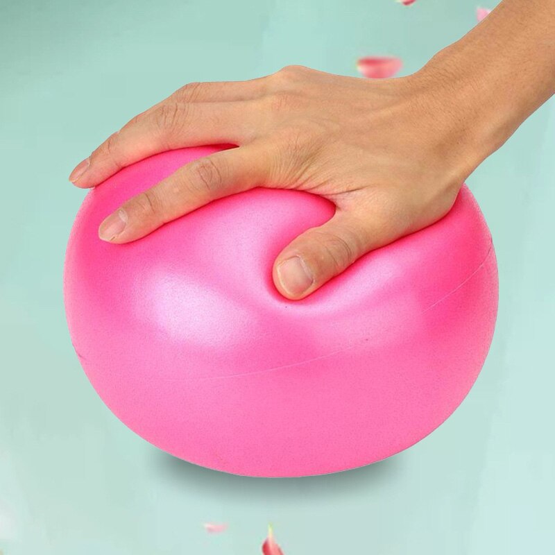 25cm Bola de yoga ejercicio gimnástico Fitness Pilates pelota para equilibrio actividad física yoga Pilates estabilidad ejercicio gimnasio entrenamiento: Pink