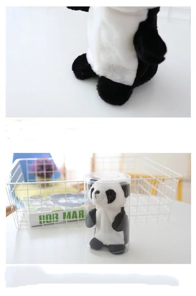 Christmas Fift Cute Panda toy Talking and Walking Panda Figure Educational Sound Record Panda Electronic Pets