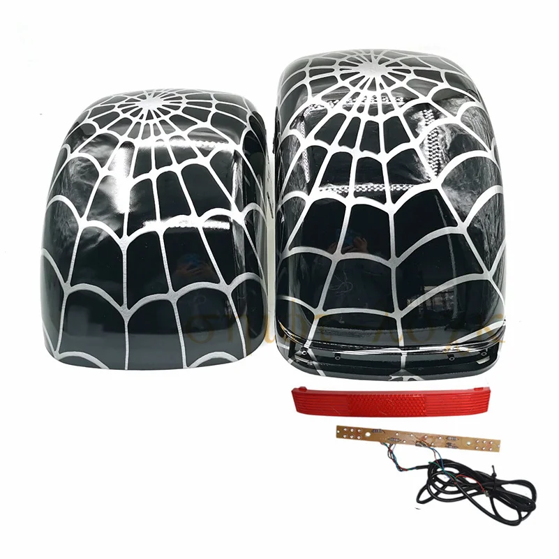 225/55-8 18 x 9.50-8 225/40-10 dekkskjermer med baklykter plastskall foran og bakskjerm for citycoco elektriske sparkesykkeldeler: Brun