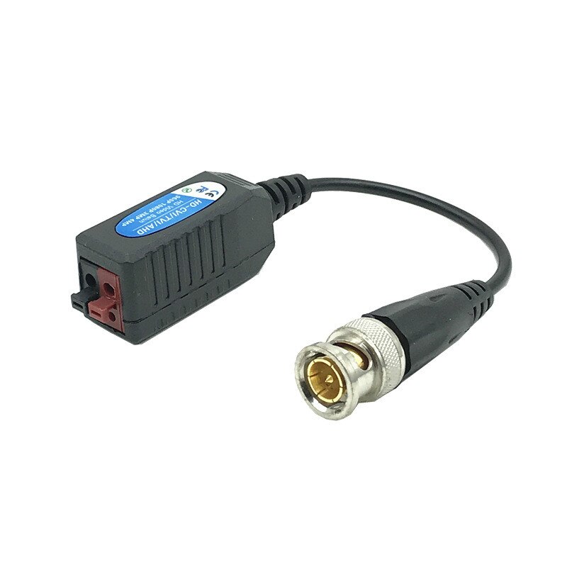 HD BNC Balun de vídeo 5MP 4MP 3MP 960H 1080P 720P retorcido y transceptores de fibra óptica UTP Cat5 HD CVI TVI AHD Cámara