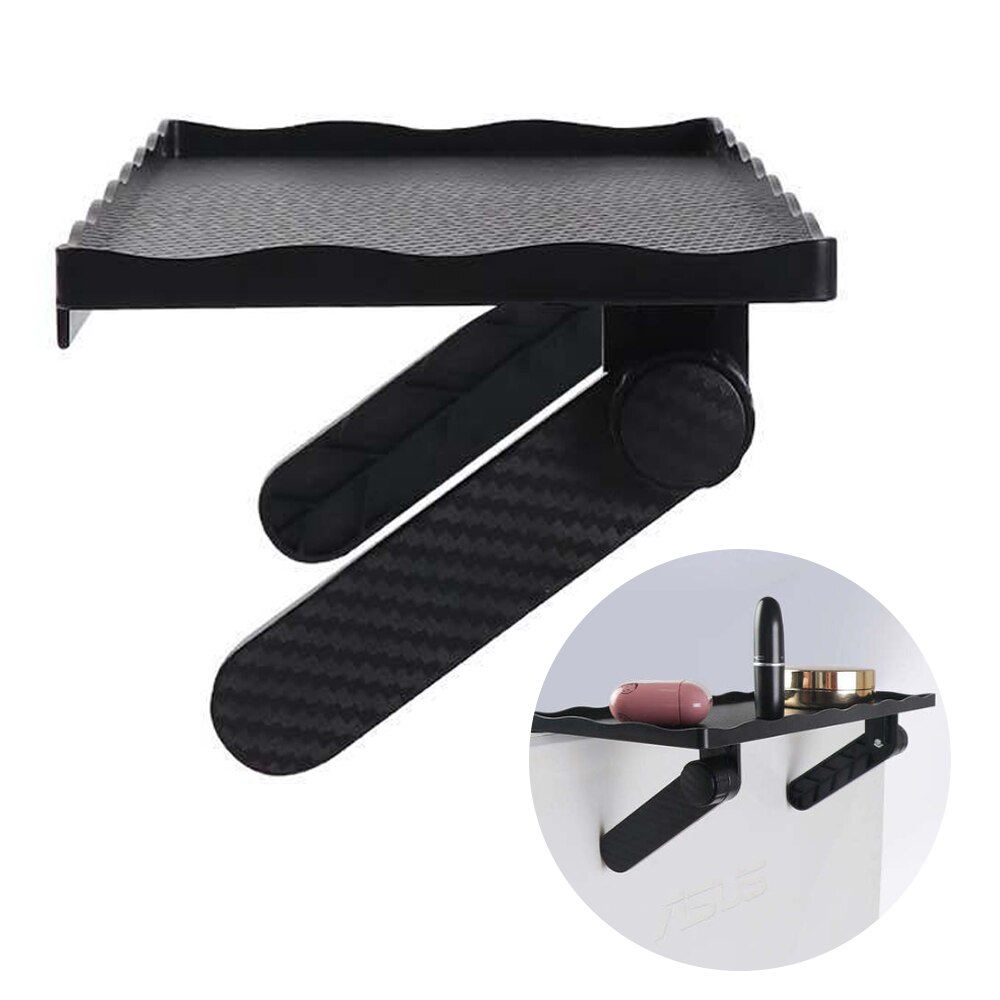 Verstelbare tv-scherm bovenste plank display rek organizer opbergrek houder voor computer desktop standaard monitor houder thuis opslag