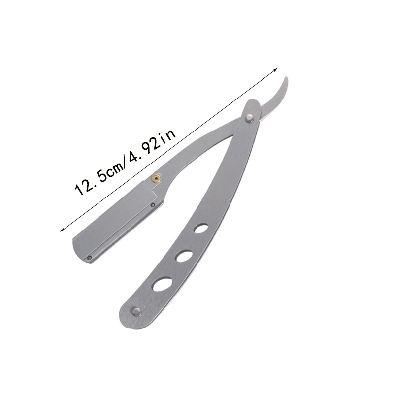 Männer Professionelle Barber Razor Manuelle Rasierer Gerade Kante Edelstahl Rasierer Klapp Rasieren Rasur Mit Klinge